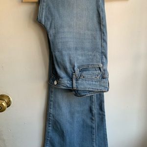 high rise flare levi's